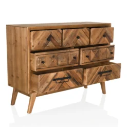 SANTJAGO WOOD XL - Sideboard Holzfarben dunkel