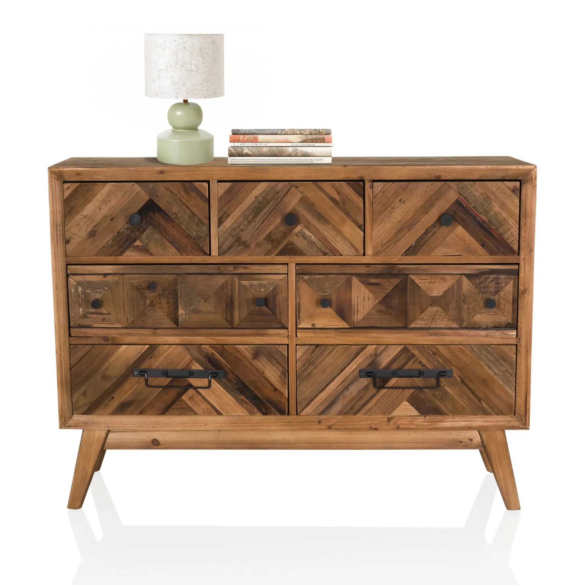 SANTJAGO WOOD XL - Sideboard Holzfarben dunkel