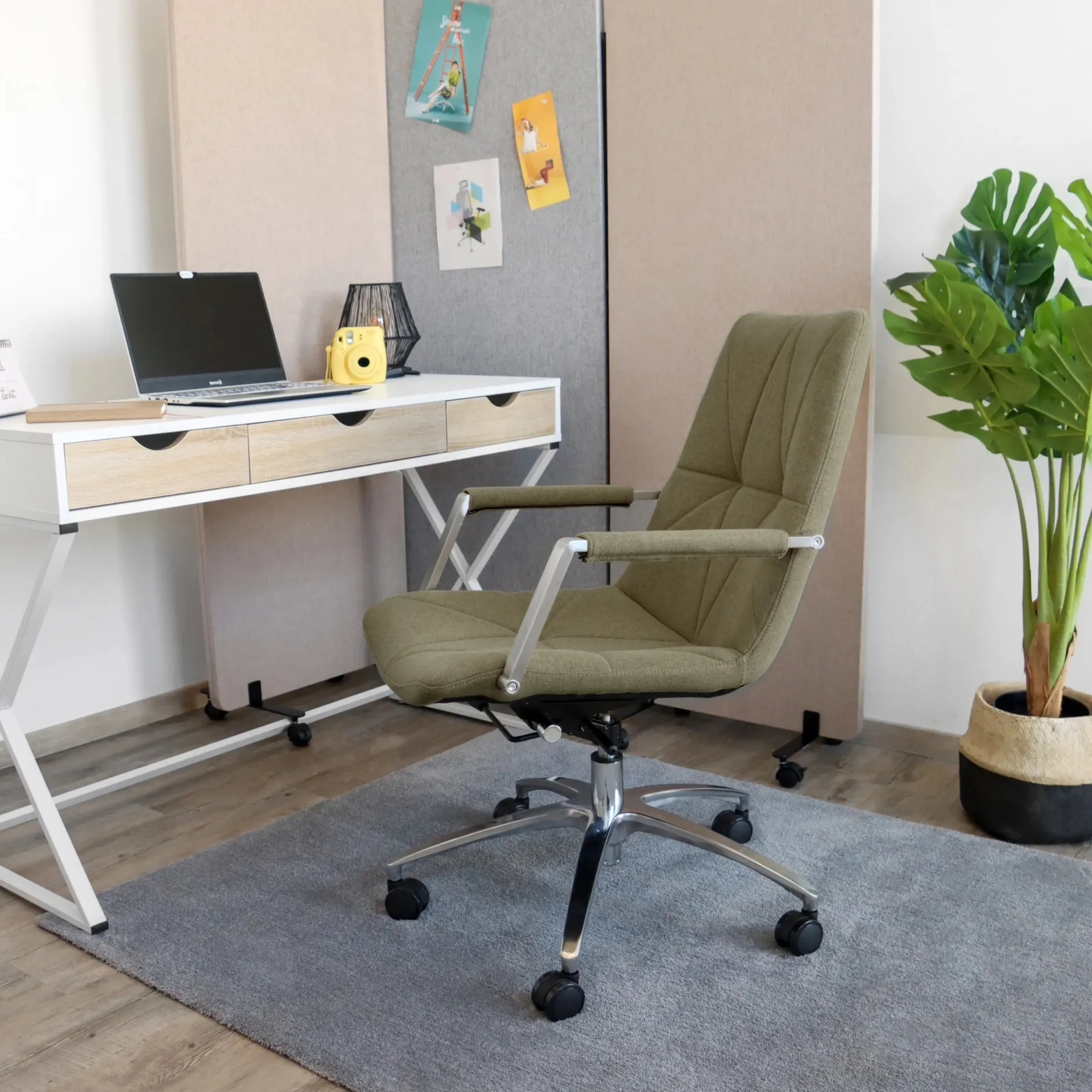 SARANTO II - Home Office Bürostuhl Grün