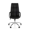 SARANTO PRO | Leder - Home Office Chefsessel Schwarz