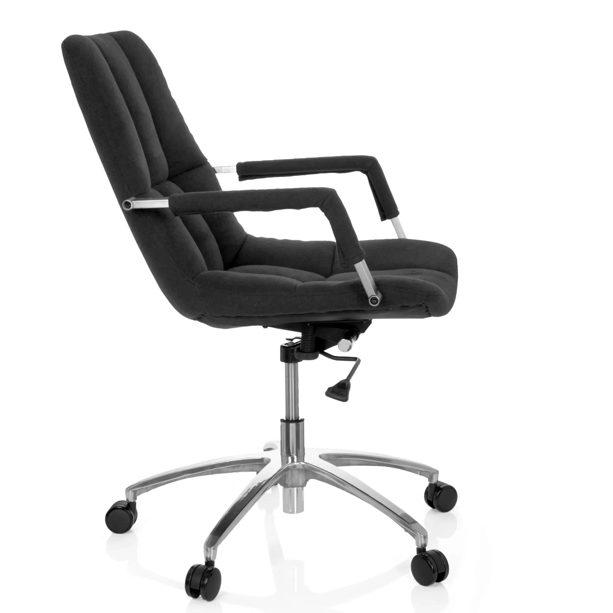 SARANTO | Stoff - Home Office Bürostuhl Schwarz
