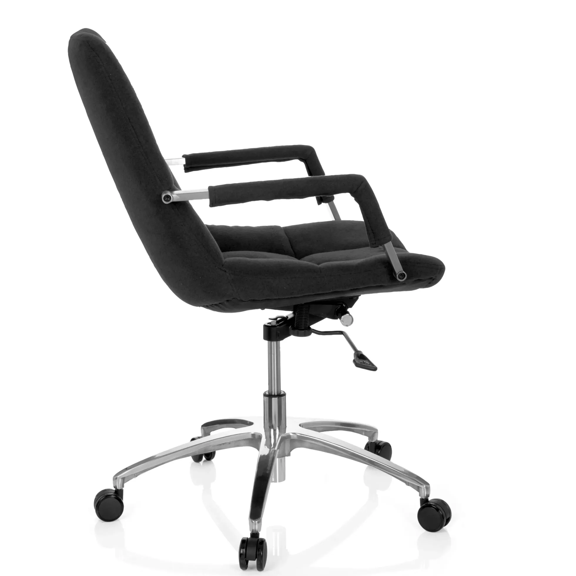 SARANTO | Stoff - Home Office Bürostuhl Schwarz