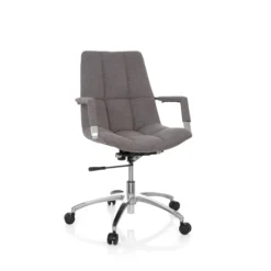 SARANTO | Stoff - Home Office Bürostuhl Grau