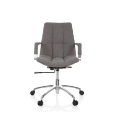 SARANTO | Stoff - Home Office Bürostuhl Grau