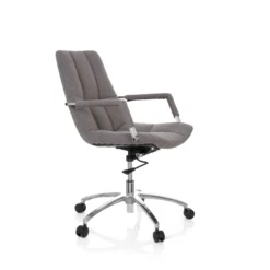 SARANTO | Stoff - Home Office Bürostuhl Grau