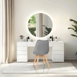 SCANDI 4 | 4er Pack - Schalenstuhl Grau