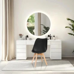 SCANDI 4 | 4er Pack - Schalenstuhl Schwarz