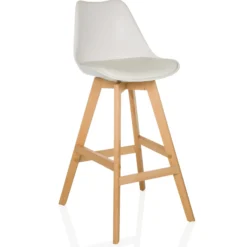 SCANDI HIGH - Barhocker Weiß