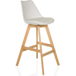 SCANDI HIGH - Barhocker Weiß