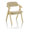 SCANDIO - Klappstuhl Beige