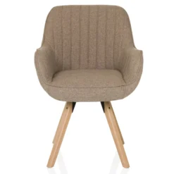 SCANDI SOFT - Polsterstuhl Beige