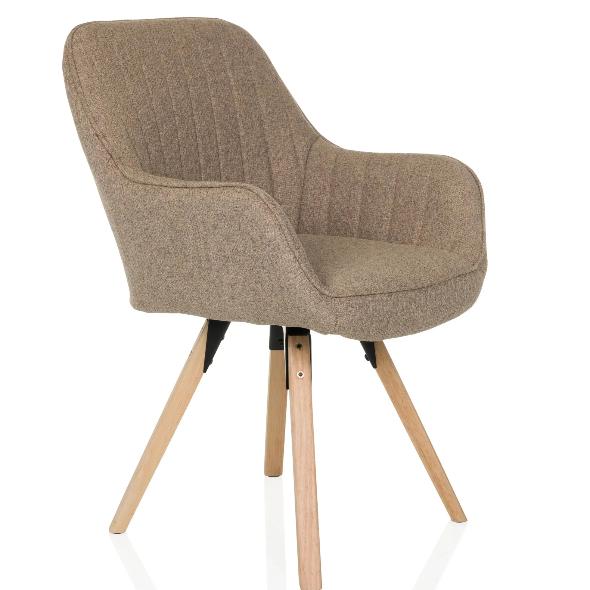 SCANDI SOFT - Polsterstuhl Beige