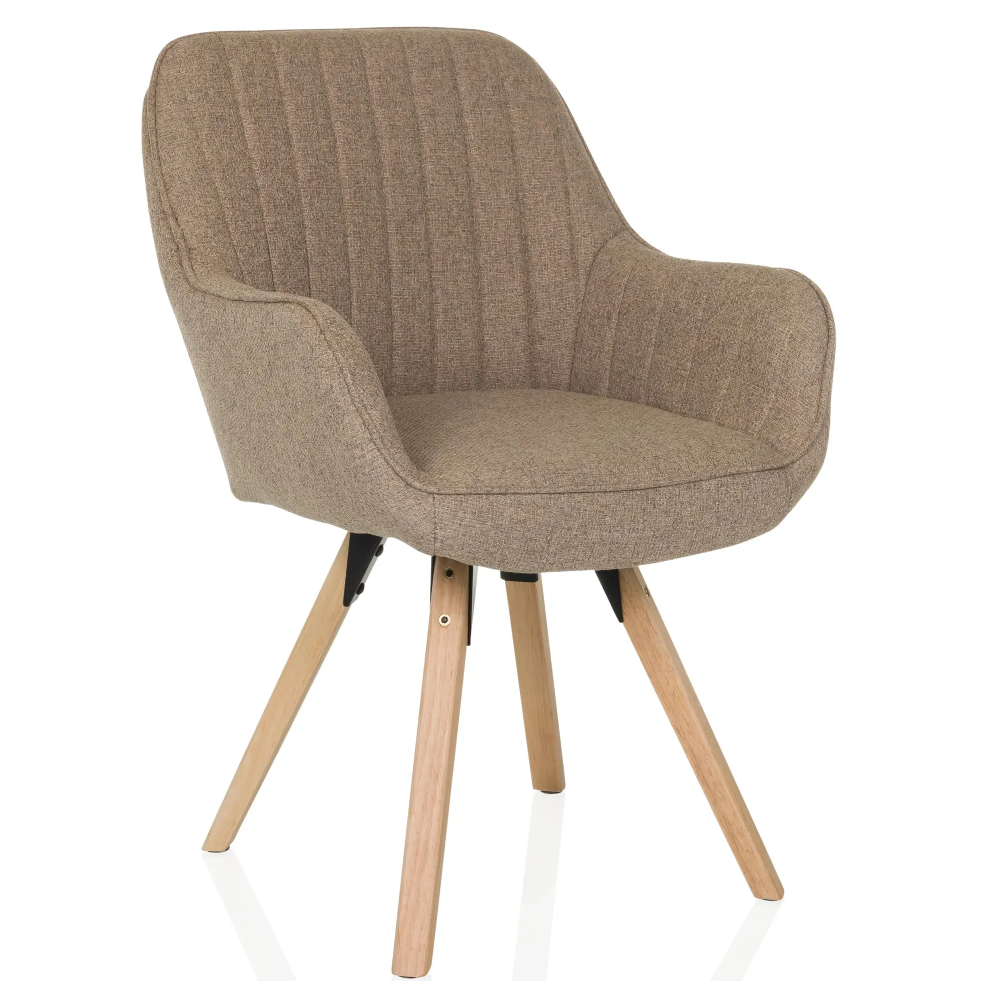 SCANDI SOFT - Polsterstuhl Beige