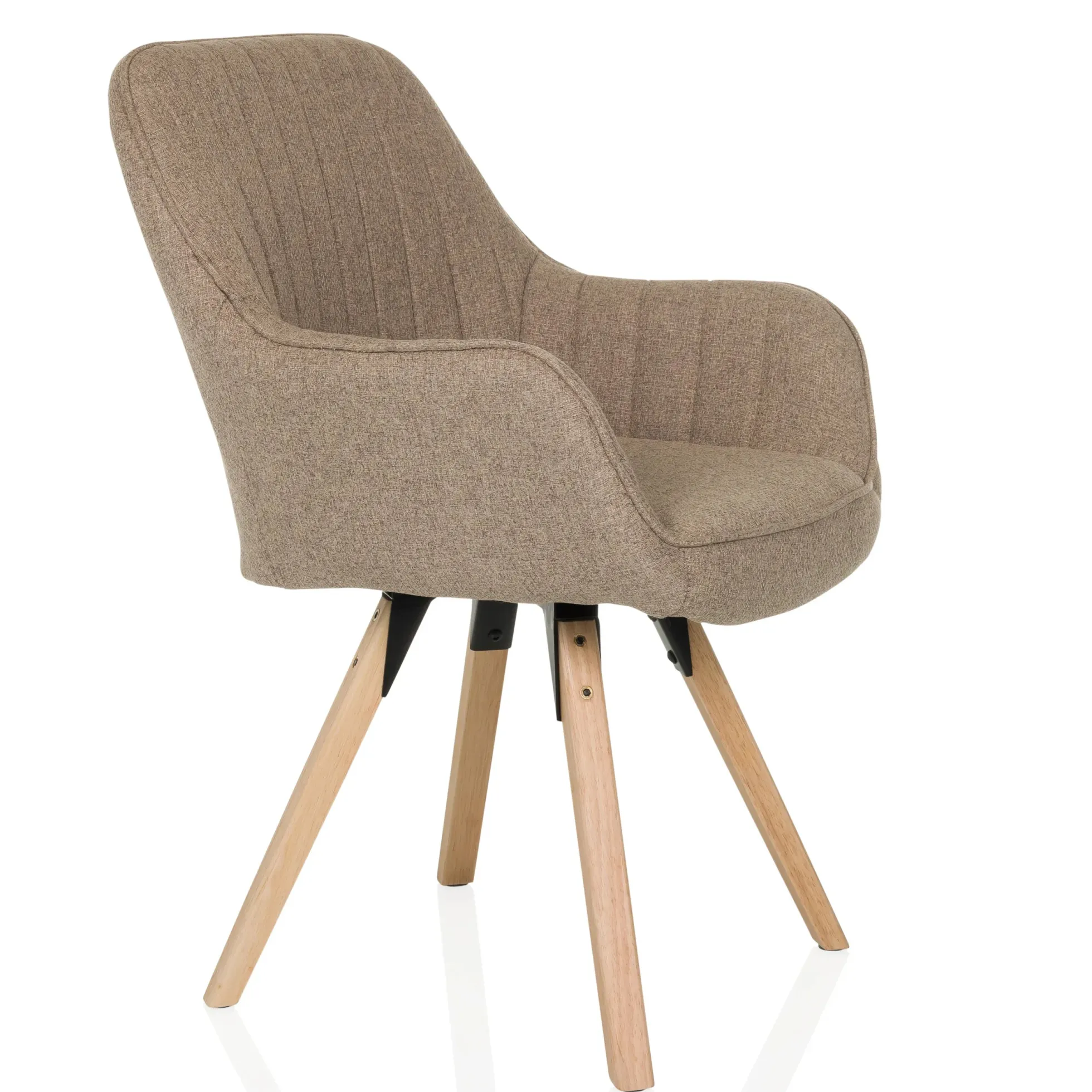 SCANDI SOFT - Polsterstuhl Beige