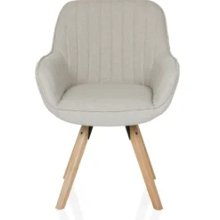 SCANDI SOFT - Polsterstuhl Creme