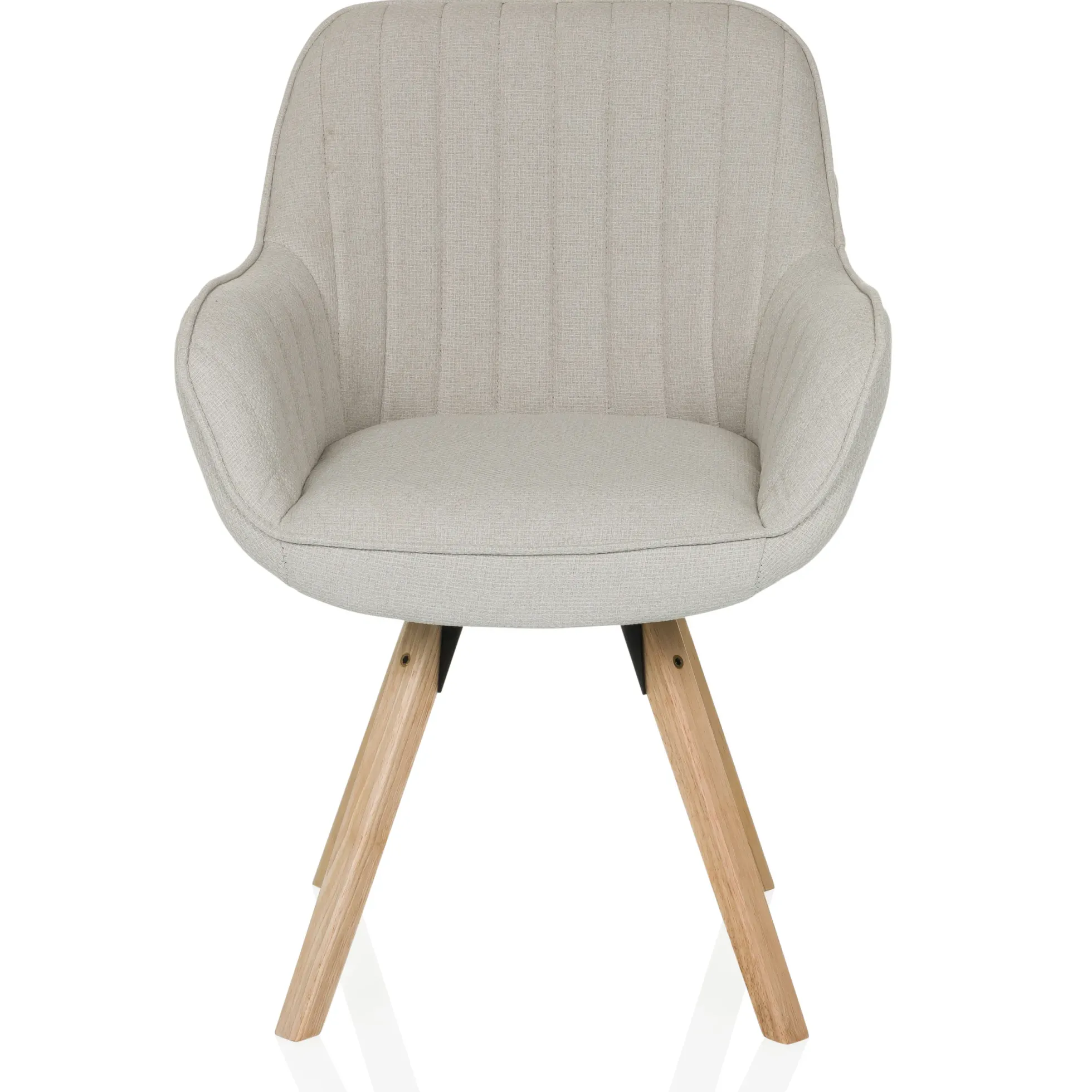 SCANDI SOFT - Polsterstuhl Creme