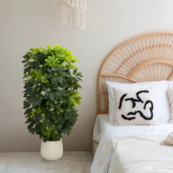 Schefflera 2 - Kunstpflanze Grün