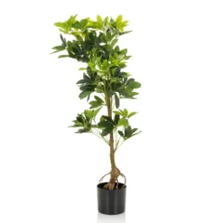 SCHEFFLERA - Kunstpflanze Grün