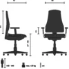 SEDIOLO B - Home Office Bürostuhl Schwarz