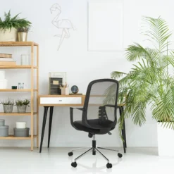 SEDIOLO B - Home Office Bürostuhl Schwarz