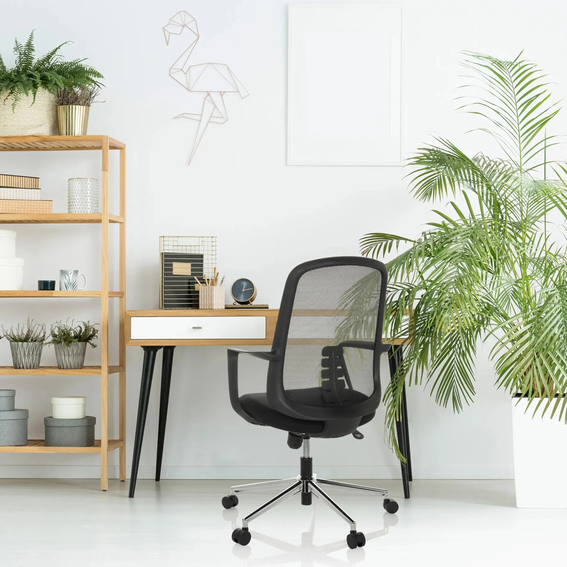 SEDIOLO B - Home Office Bürostuhl Schwarz