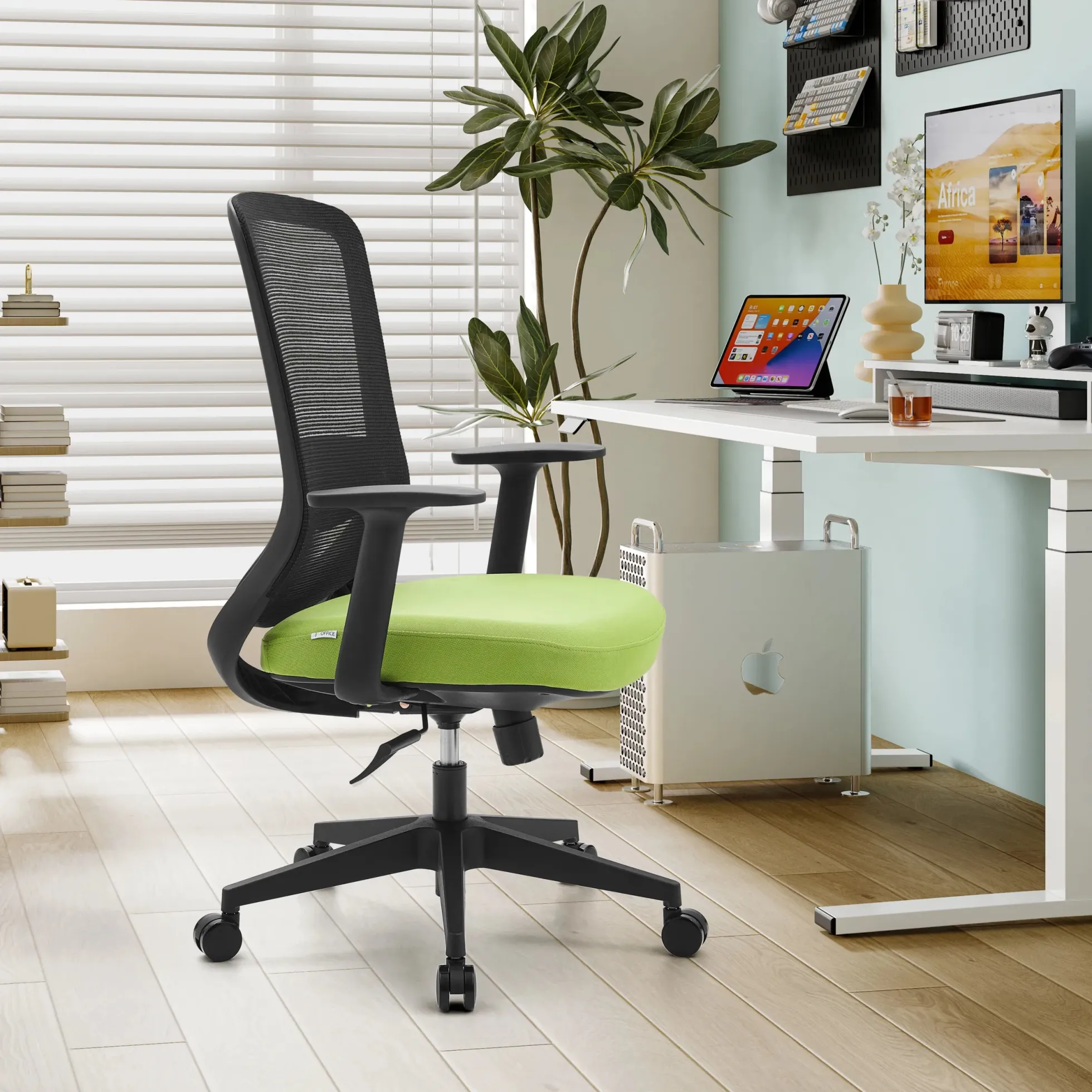 Sedito - Home Office Bürostuhl Schwarz/Grün