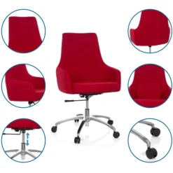 SHAKE 100 - Home Office Bürostuhl Rot