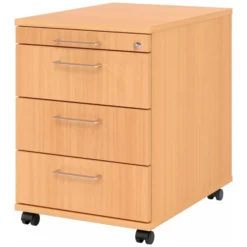 SIGNA AC30 - Rollcontainer Bügelgriff Metall Buche