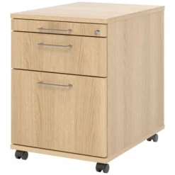 SIGNA AC20 - Rollcontainer Bügelgriff Metall Eiche