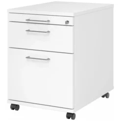 SIGNA AC20 - Rollcontainer Bügelgriff Metall Weiß