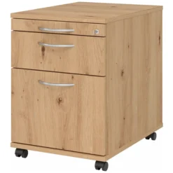 SIGNA AC20 - Rollcontainer Bogengriff Metall Asteiche