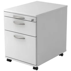 SIGNA AC20 - Rollcontainer Bogengriff Metall Weiß