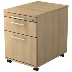 SIGNA AC20 - Rollcontainer Relinggriff Kunststoff Eiche