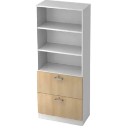 SIGNA G 7300 Chromgriff Metall Weiß/Eiche