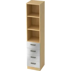 SIGNA G 7600 Streifengriff Kunststoff Ahorn/Silber