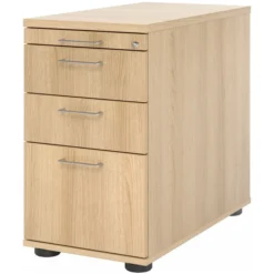 SIGNA SC40 - Standcontainer Bügelgriff Metall Eiche