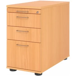 SIGNA SC40 - Standcontainer Bügelgriff Metall Buche