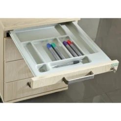 SIGNA TC30 - Rollcontainer Bügelgriff Metall Eiche