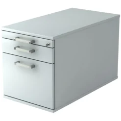SIGNA TC20 - Rollcontainer Chromgriff Metall Grau