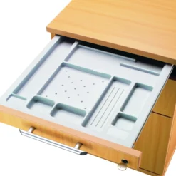 SIGNA TC20 - Rollcontainer Streifengriff Kunststoff Eiche