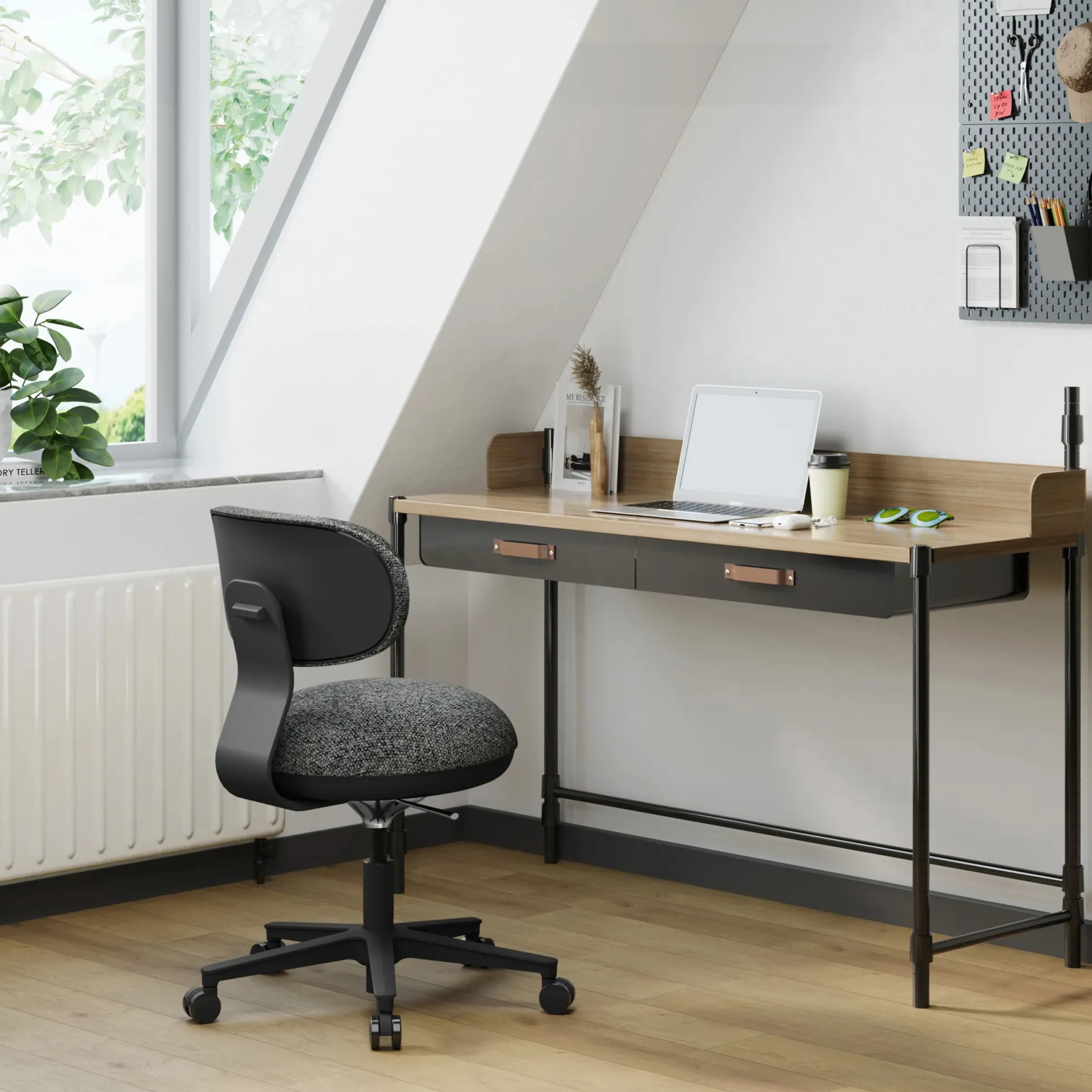 SITMOTION B - Home Office Bürostuhl Grau