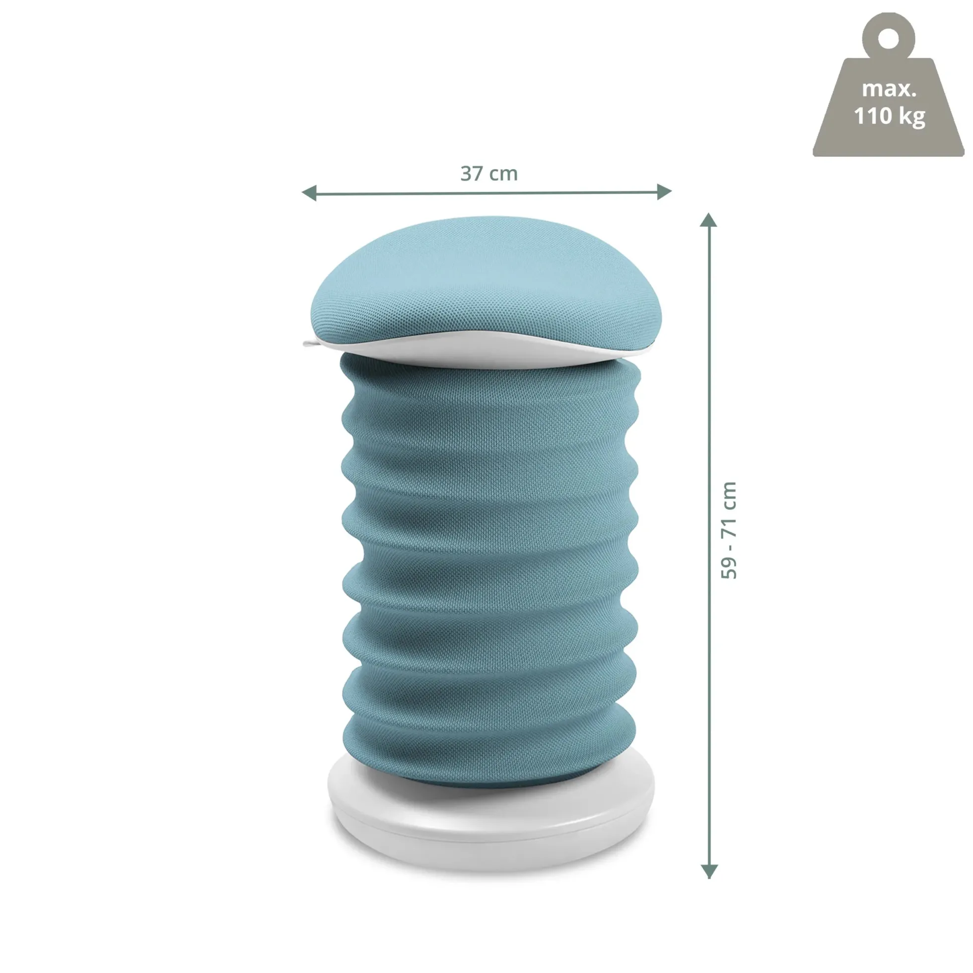 Sitness 4D - Sitzhocker Blau