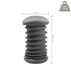 Sitness 4D - Sitzhocker Grau
