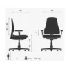 SITNESS 15 U2 - Profi Bürostuhl Schwarz