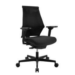 Sitness X Back - Profi Bürostuhl Schwarz Schwarz