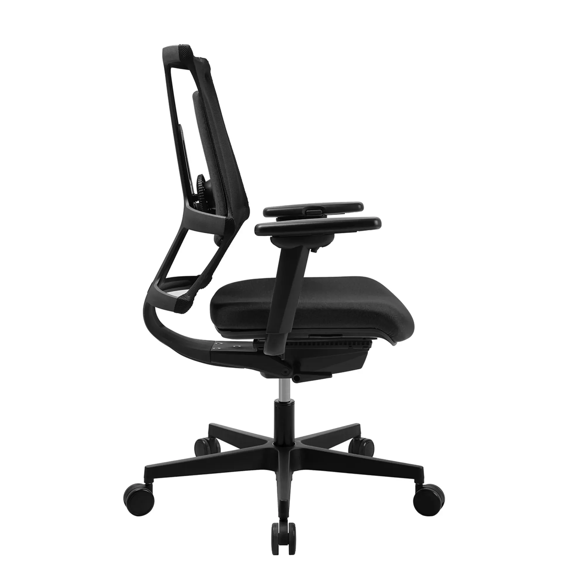Sitness X Back - Profi Bürostuhl Schwarz Schwarz