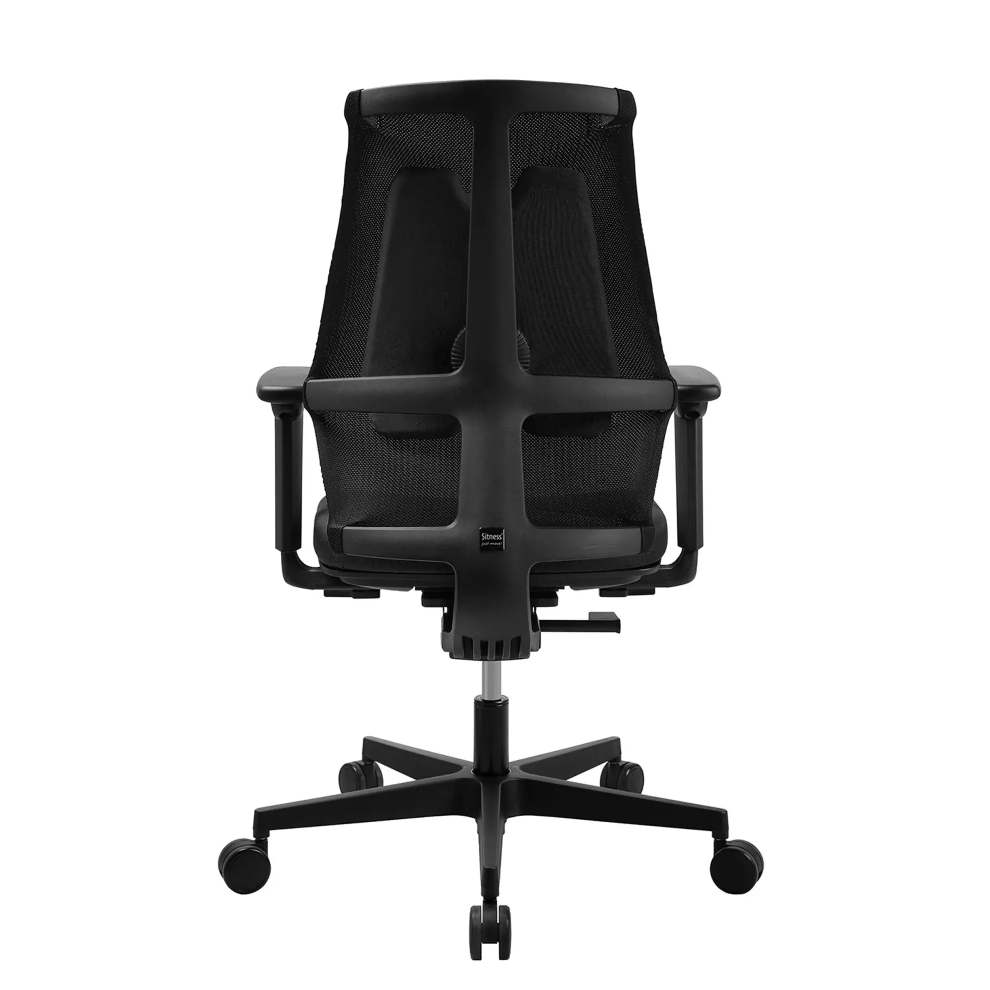 Sitness X Back - Profi Bürostuhl Schwarz Schwarz