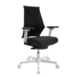 Sitness X Back - Profi Bürostuhl Weiß Schwarz