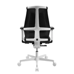 Sitness X Back - Profi Bürostuhl Weiß Schwarz