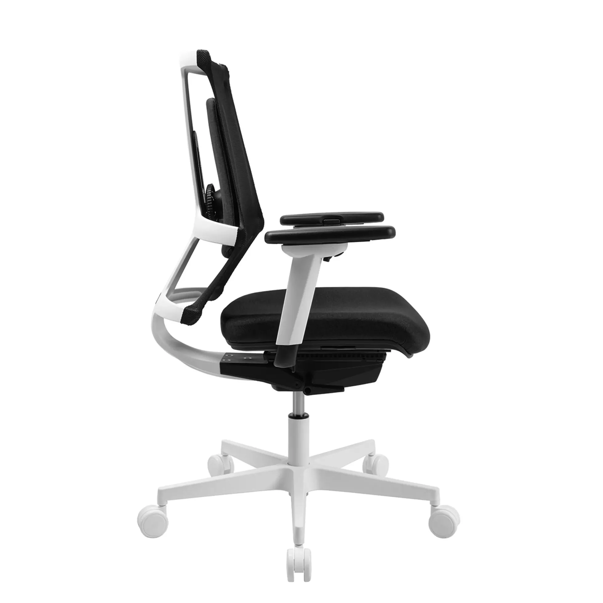 Sitness X Back - Profi Bürostuhl Weiß Schwarz
